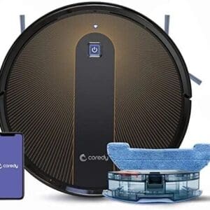 Coredy R750 Robot Vacuum Cleaner, Compatible with Alexa, Mopping System, Boos...