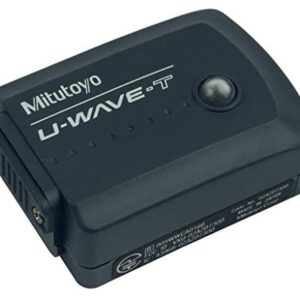 A black box with a button on the top of it