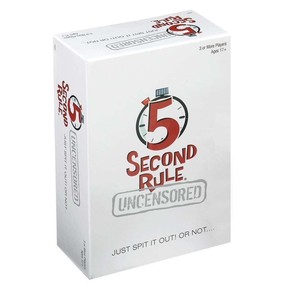 A box of the 5 second rule game.