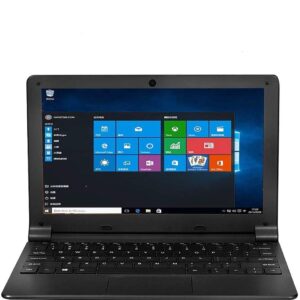 Idol IDOL Laptop 10.1Inch Quad Core Ultra Thin PC, 2GB RAM 32GB Storage 1.92GHZ USB 2.0 Windows 10 HD Graphics WiFi, HDMI, BT, Supports 128GB TF-Card Notebook Computer (Black), 4-10.99 inches