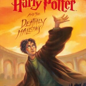 A painting of harry potter and the deathly hallows